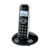 TELEFONO CORDLESS SAIET LEM DISPLAY LCD,RETROILLUMINATO, VIVAVOCE COLORE NERO